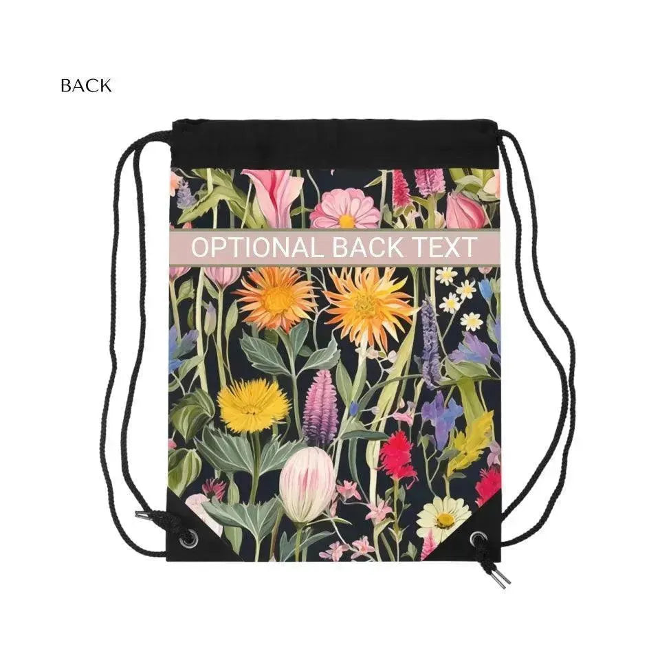 Custom Watercolor Boho Floral Bags - ARTFULANE