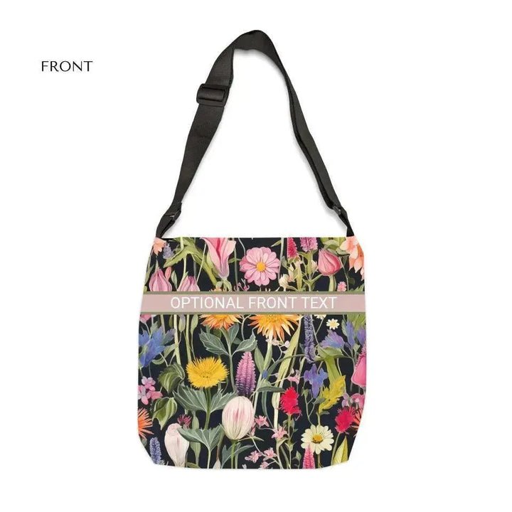 Custom Watercolor Boho Floral Bags - ARTFULANE
