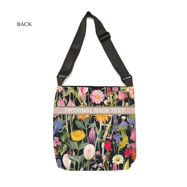 Custom Watercolor Boho Floral Bags - ARTFULANE