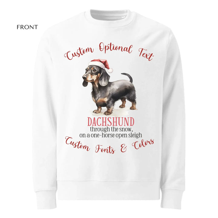 Custom Watercolor Christmas Dog Puns Sweatshirt & Hoodie - ART-SWH216
