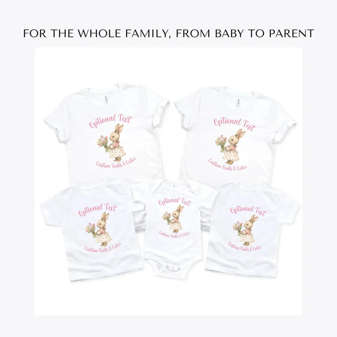 Watercolor-Easter-Rabbit-custom-t-shirts-adult-youth-toddler-baby-sizes-artfulane