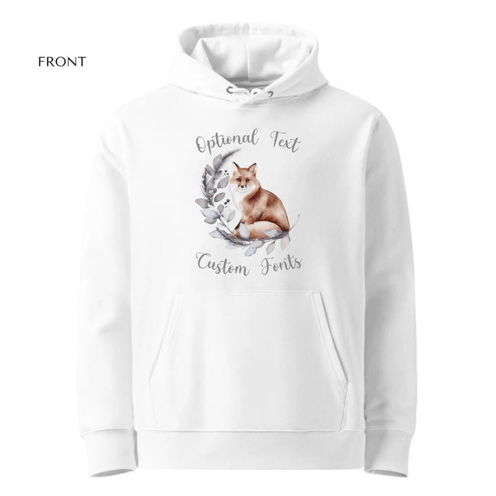 Custom Watercolor Festive Woodland Winter Sweatshirt & Hoodie - ART-SWH211