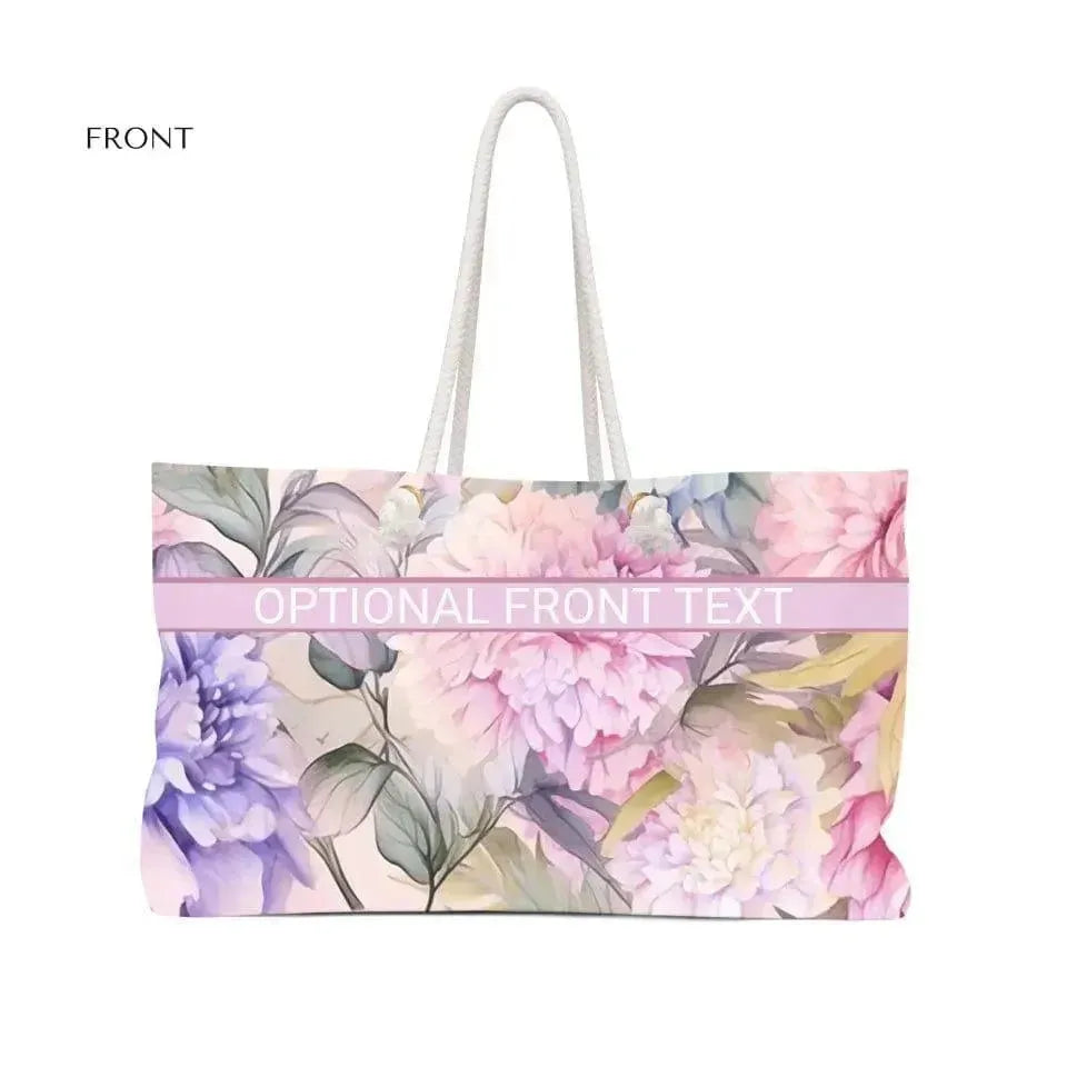 Custom Watercolor Floral Bags - ARTFULANE
