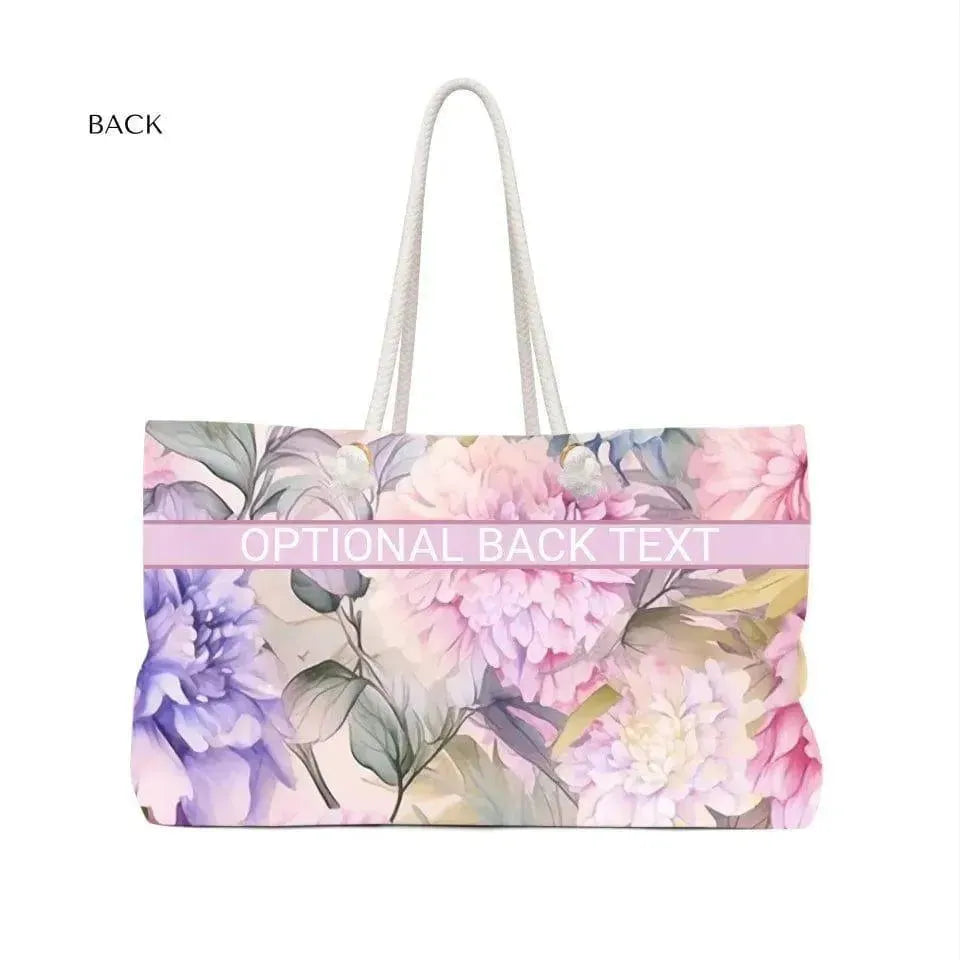 Custom Watercolor Floral Bags - ARTFULANE