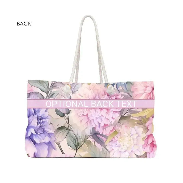 Custom Watercolor Floral Bags - ARTFULANE