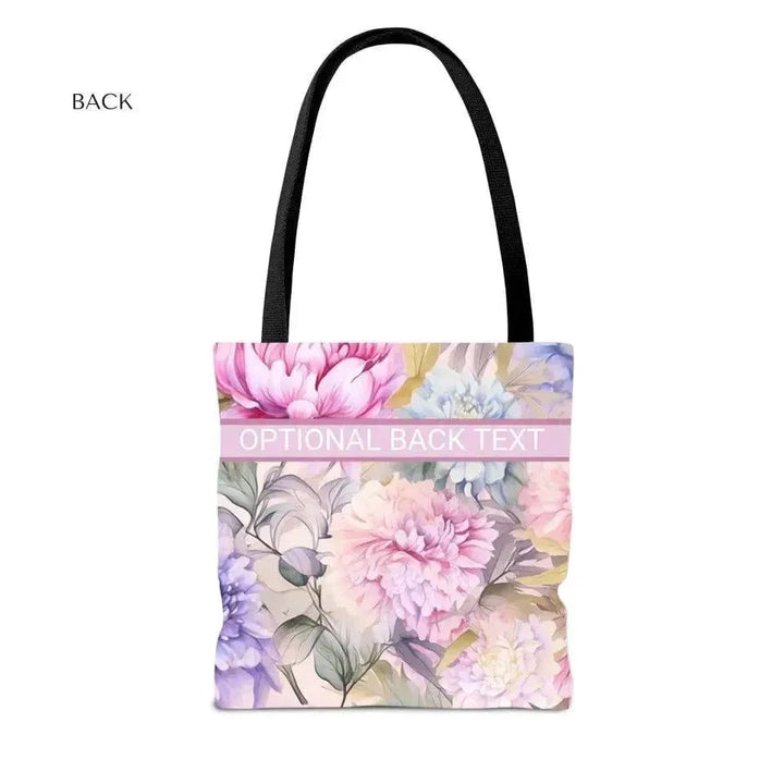 Custom Watercolor Floral Bags - ARTFULANE