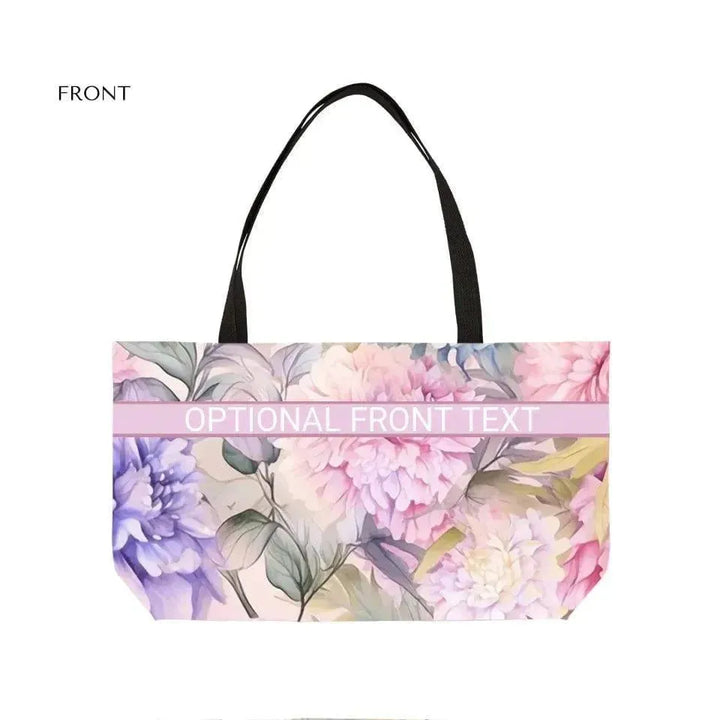 Custom Watercolor Floral Bags - ARTFULANE