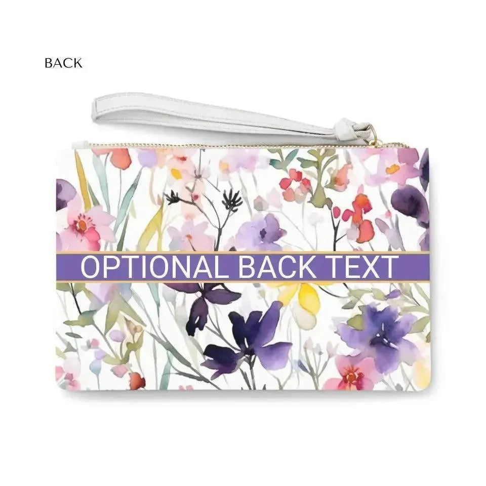 Custom Watercolor Loose Wildflowers Everyday Bags - ARTFULANE