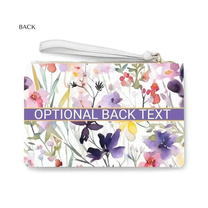 Custom Watercolor Loose Wildflowers Everyday Bags - ARTFULANE