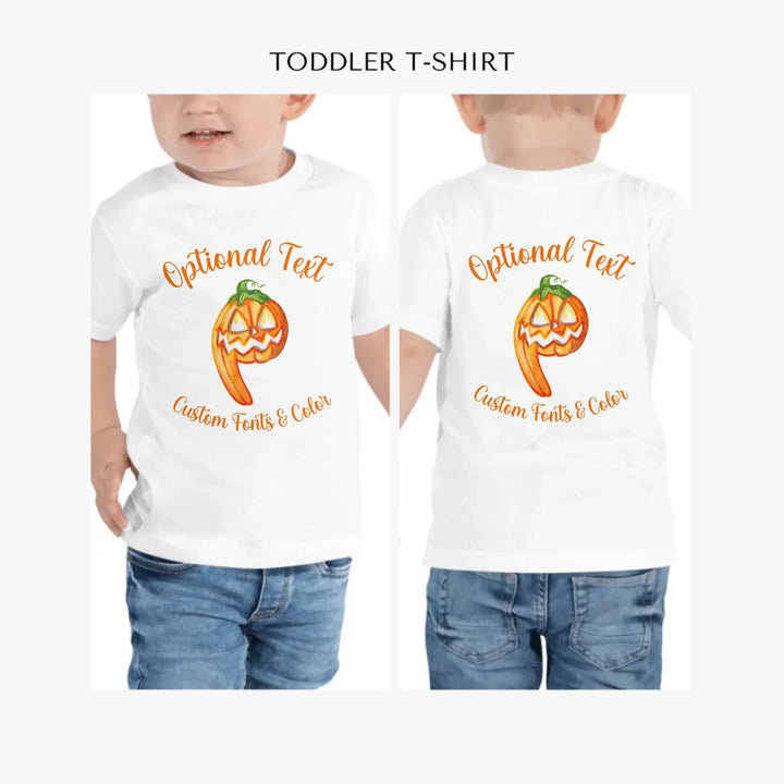 Watercolor-Monster-Letter-Initial-personalized-toddler-t-shirt-artfulane