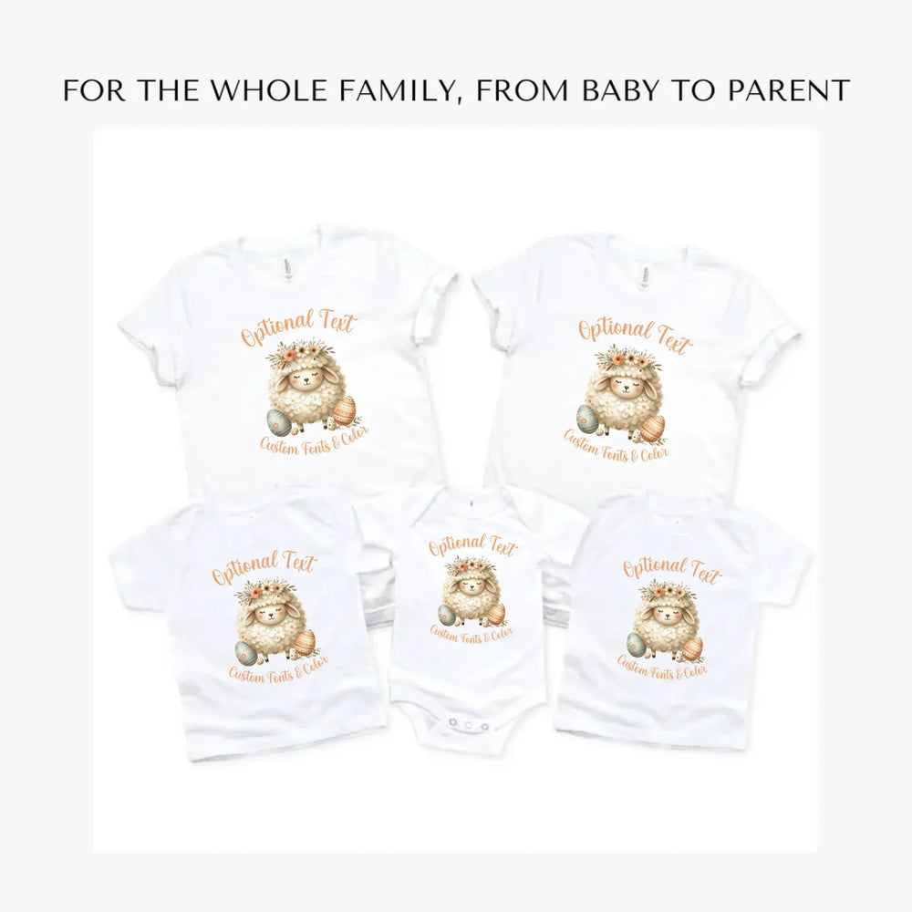 Watercolor-Rustic-Easter-custom-t-shirts-adult-youth-toddler-baby-sizes-artfulane