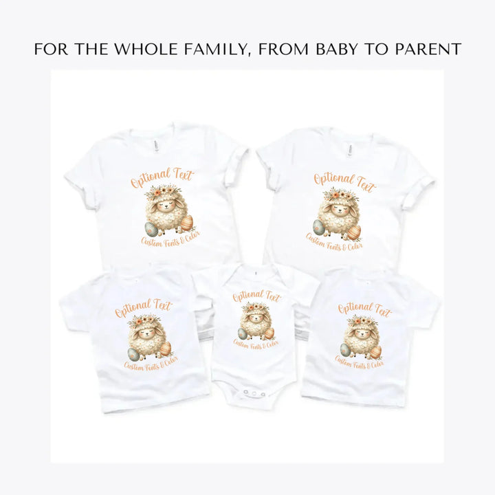 Watercolor-Rustic-Easter-custom-t-shirts-adult-youth-toddler-baby-sizes-artfulane