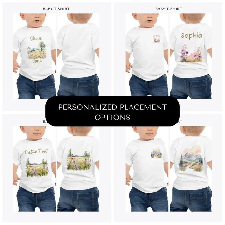 Watercolor-Spring-custom-baby-t-shirt-design-placement-front-back-pocket-artfulane