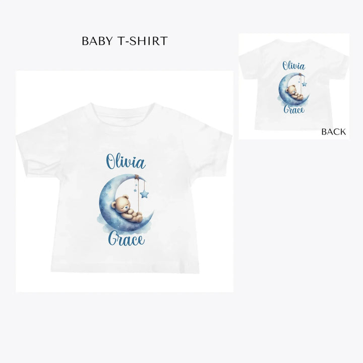 Watercolor-Teddy-Bear-Sleeping-on-Moon-custom-baby-t-shirt-artfulane