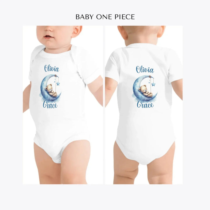Watercolor-Teddy-Bear-Sleeping-on-Moon-custom-baby-one-piece-artfulane