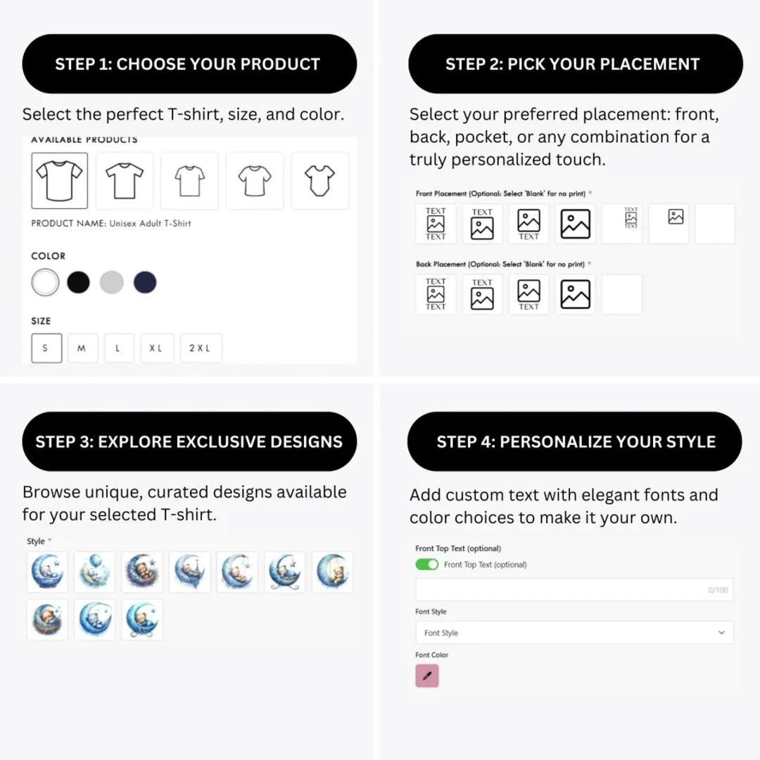 how-to-design-custom-Watercolor-Teddy-Bears-Sleeping-on-Moon-t-shirt-personalization-options-artfulane