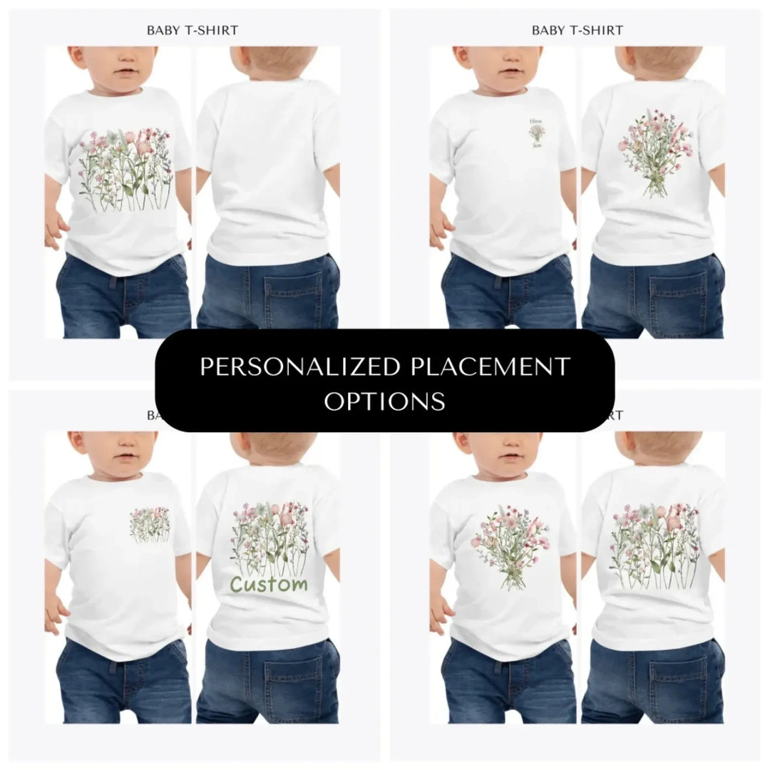 watercolor-wildflowers-custom-baby-t-shirt-design-placement-front-back-pocket-artfulane