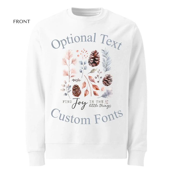 Custom Watercolor Winter Woodland Sweatshirt & Hoodie - ART-SWH209