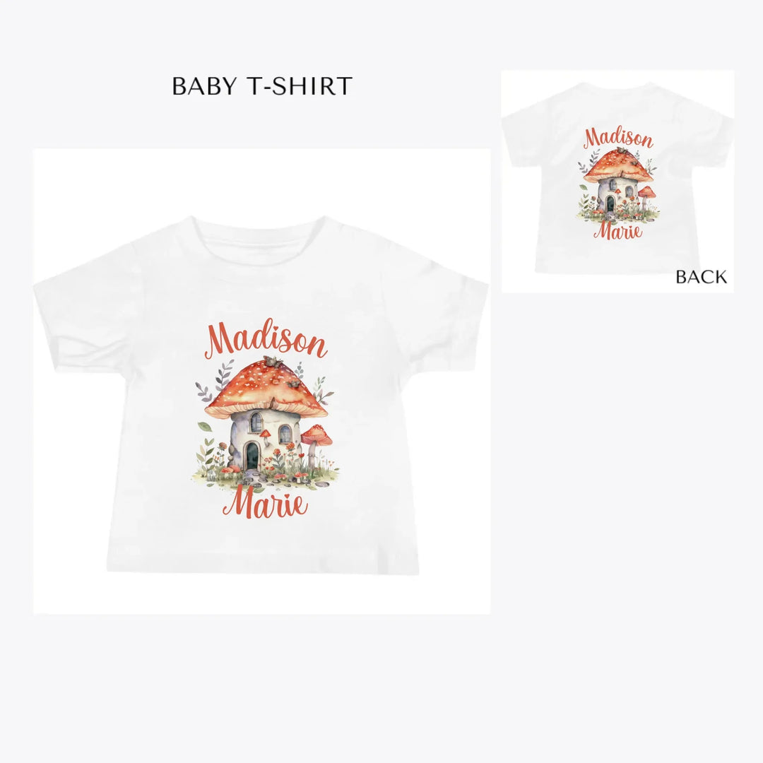 watercolor-woodland-mushroom-homes-custom-baby-t-shirt-artfulane