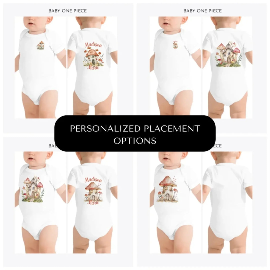 watercolor-woodland-mushroom-homes-custom-baby-onesie-design-placement-front-back-pocket-artfulane