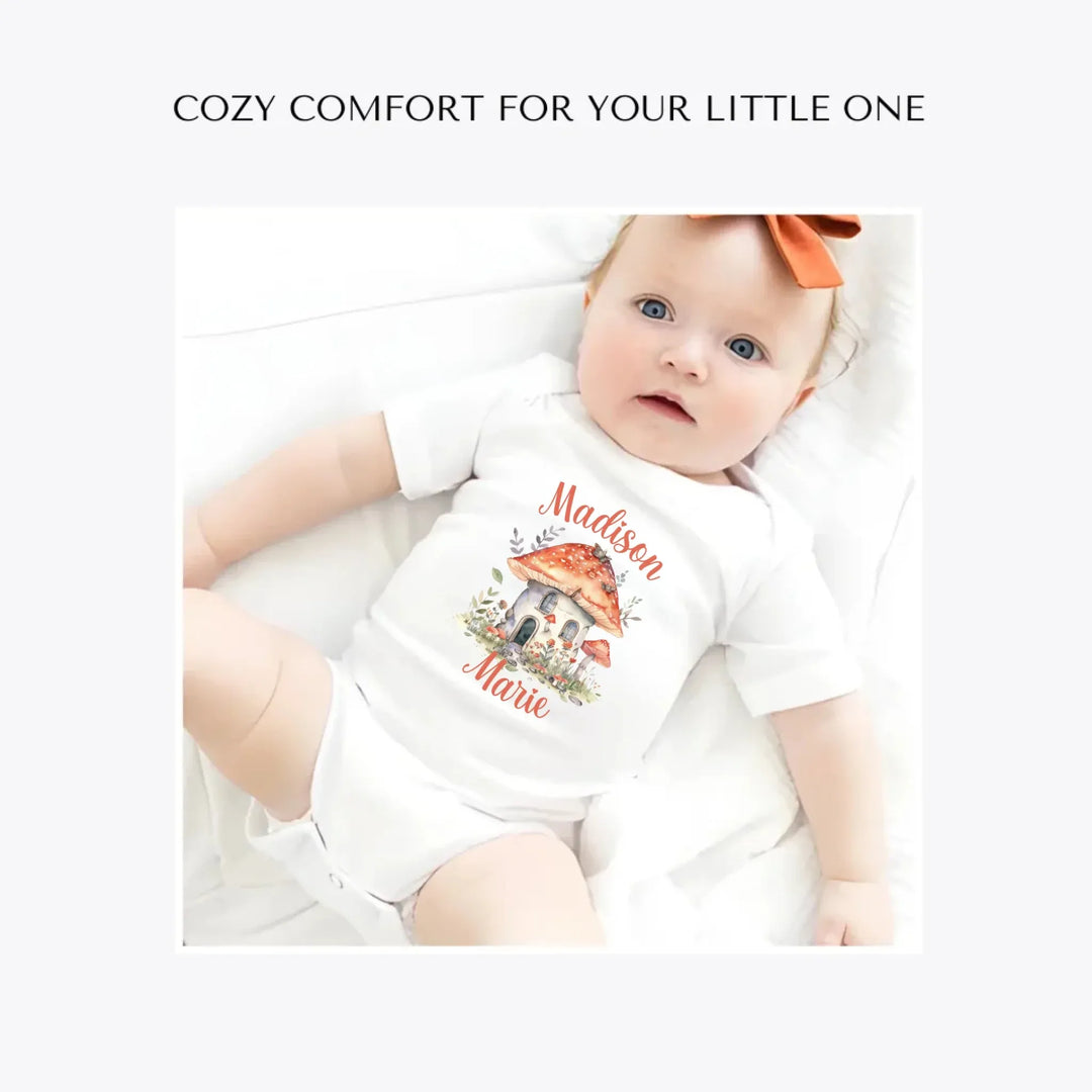 watercolor-woodland-mushroom-homes-custom-baby-bodysuit-artfulane