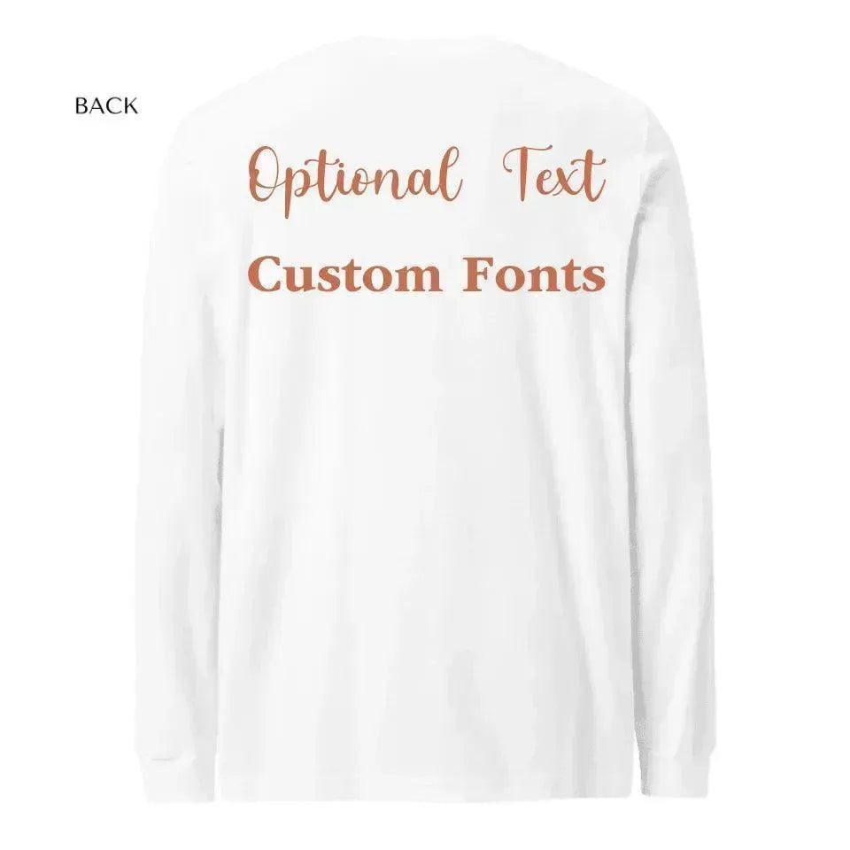 Custom Whimsical Christmas Long Sleeve T-Shirt - ARTFULANE