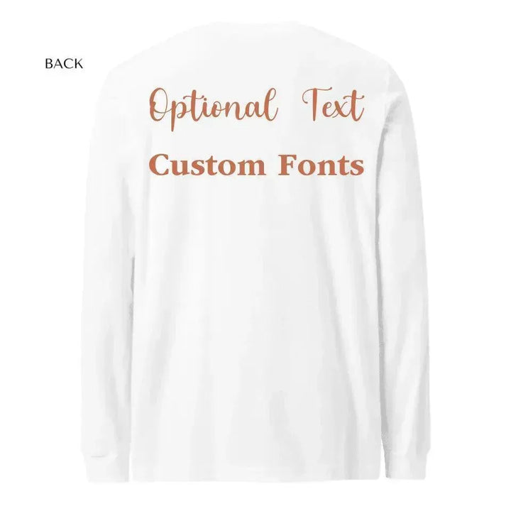 Custom Whimsical Christmas Long Sleeve T-Shirt - ARTFULANE