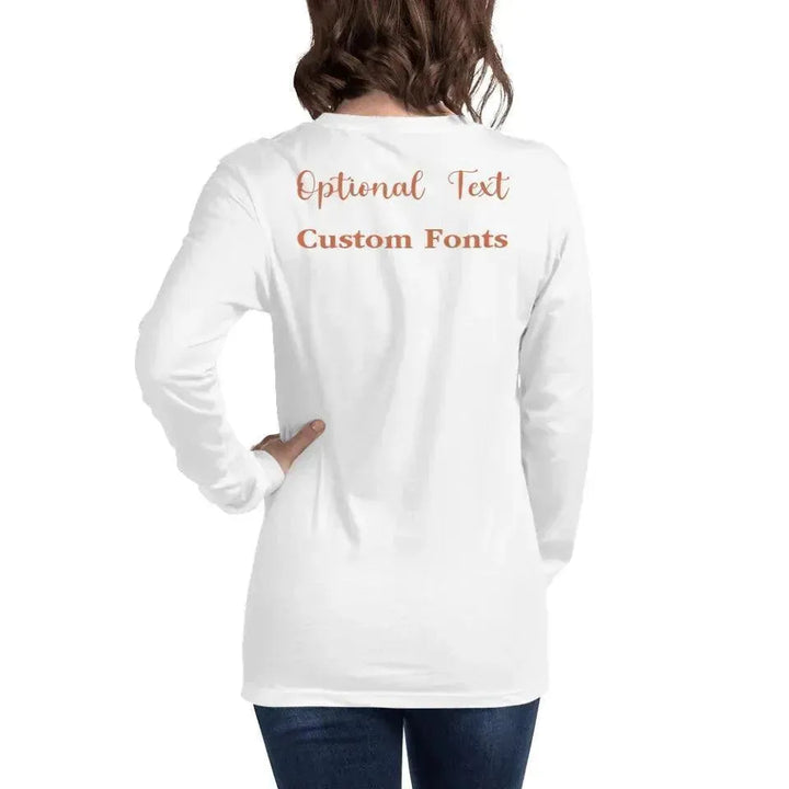 Custom Whimsical Christmas Long Sleeve T-Shirt - ARTFULANE