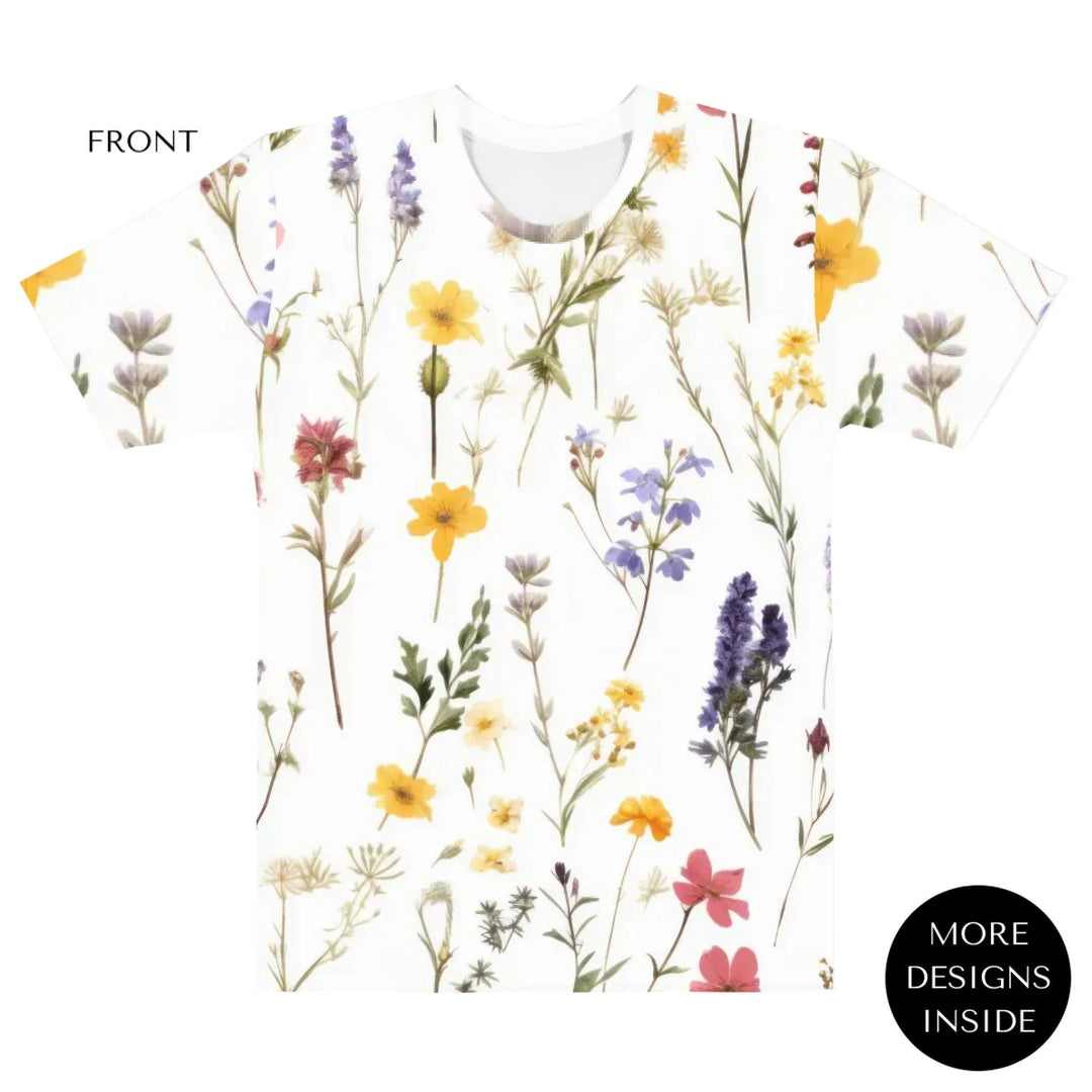 Custom Wildflowers T-Shirt - ARTFULANE