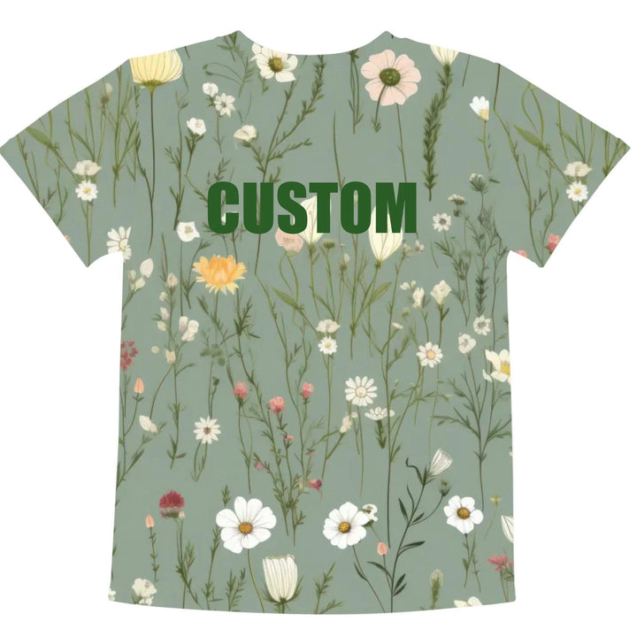 Custom Wildflowers T-Shirt - ARTFULANE