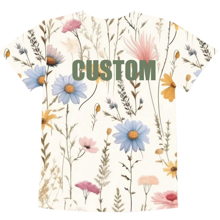 Custom Wildflowers T-Shirt - ARTFULANE