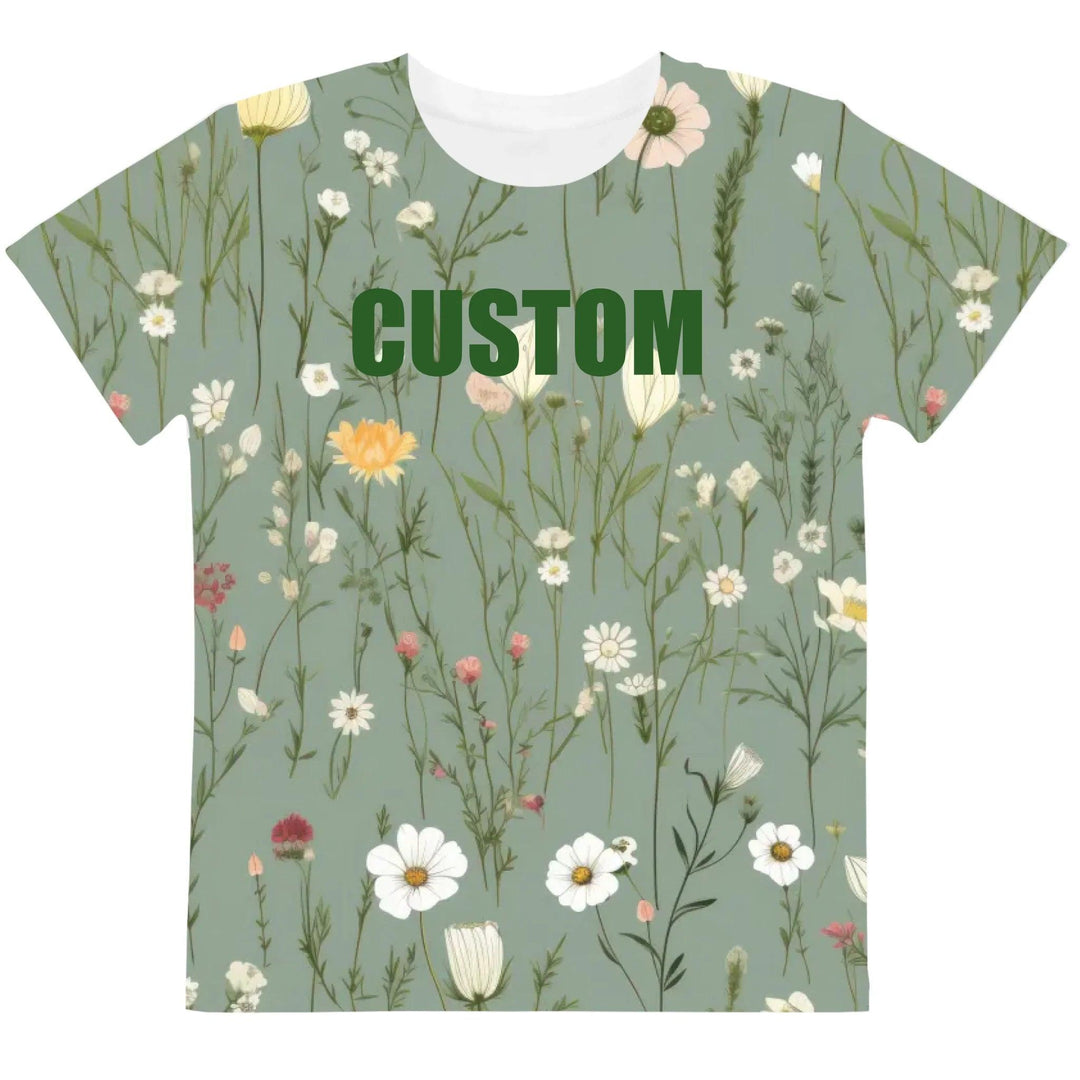 Custom Wildflowers T-Shirt - ARTFULANE