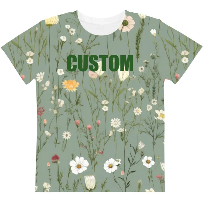 Custom Wildflowers T-Shirt - ARTFULANE