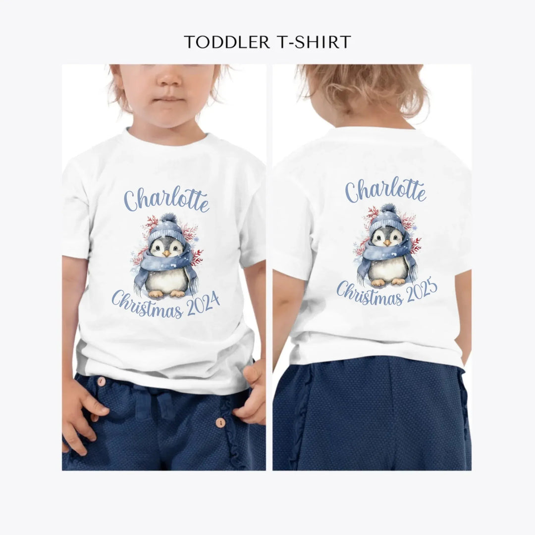 Winter-Penguins-custom-toddler-t-shirt-artfulane