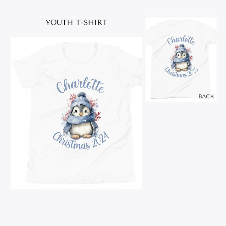 Winter-Penguins-custom-youth-t-shirt-artfulane
