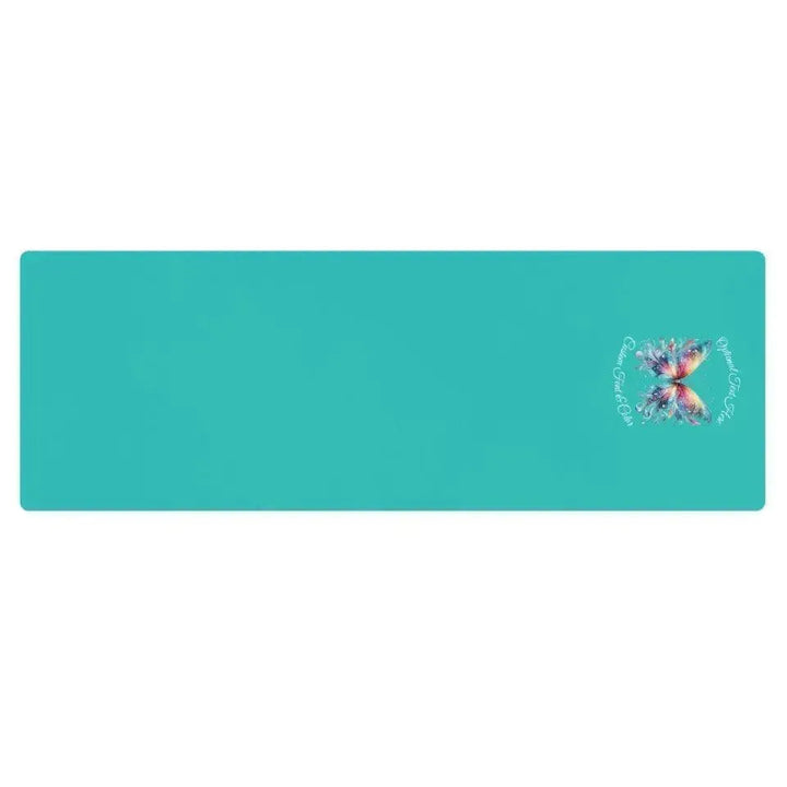 Custom Yoga Mat - Beautiful Watercolor Butterflies - ARTFULANE