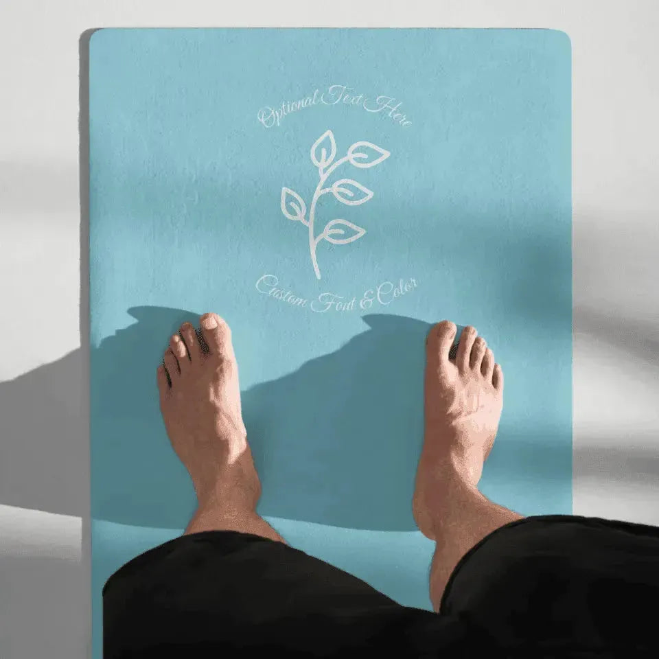 Custom Yoga Mat - Botanical Foliage - ARTFULANE