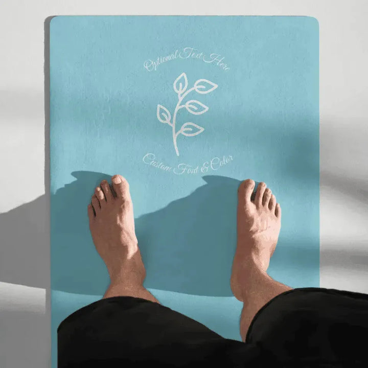 Custom Yoga Mat - Botanical Foliage - ARTFULANE