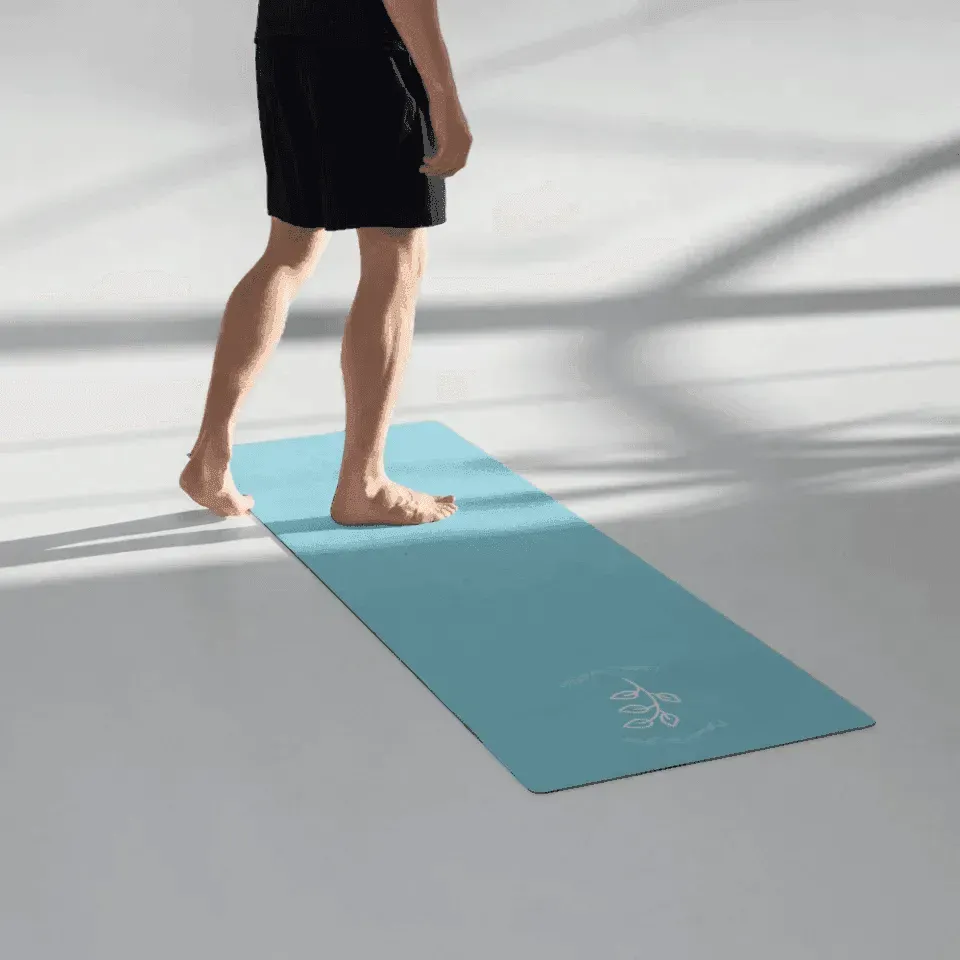 Custom Yoga Mat - Botanical Foliage - ARTFULANE