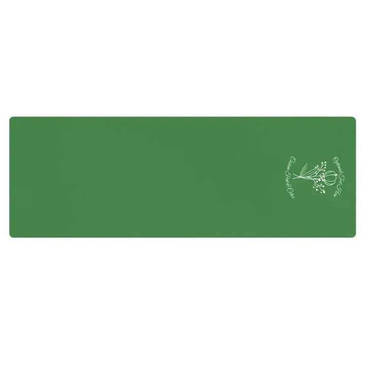 Custom Yoga Mat - Bunch of Flowers Line Art - ARTFULANE