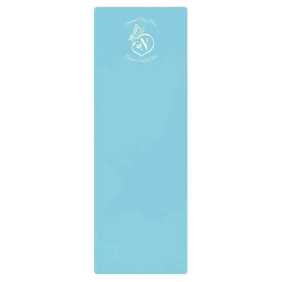 Custom Yoga Mat - Butterfly Love Initial - ARTFULANE