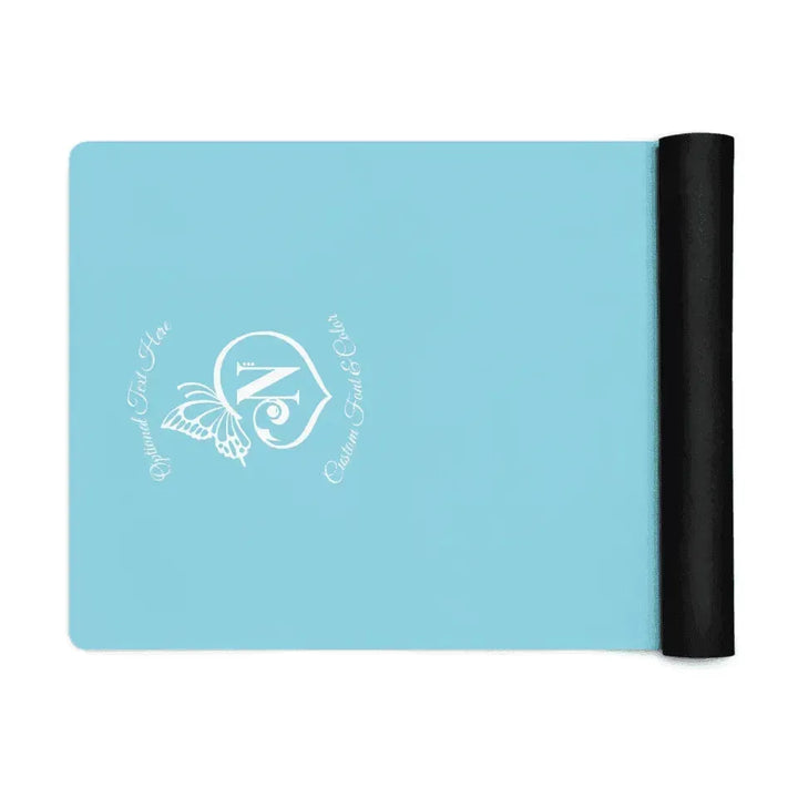 Custom Yoga Mat - Butterfly Love Initial - ARTFULANE