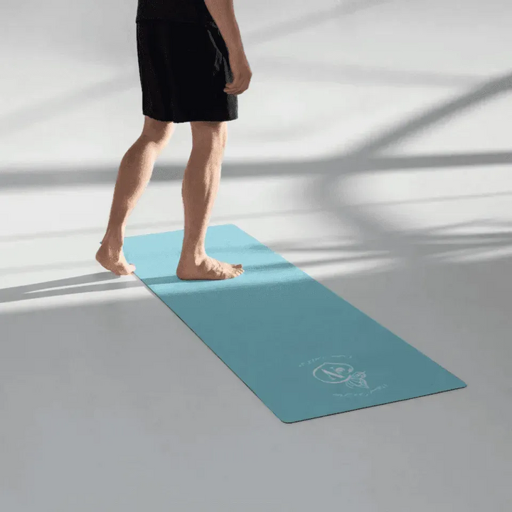 Custom Yoga Mat - Butterfly Love Initial - ARTFULANE