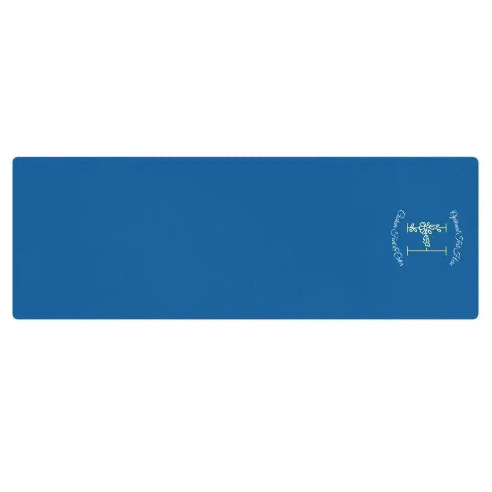 Custom Yoga Mat - Daisy Garden Initial - ARTFULANE
