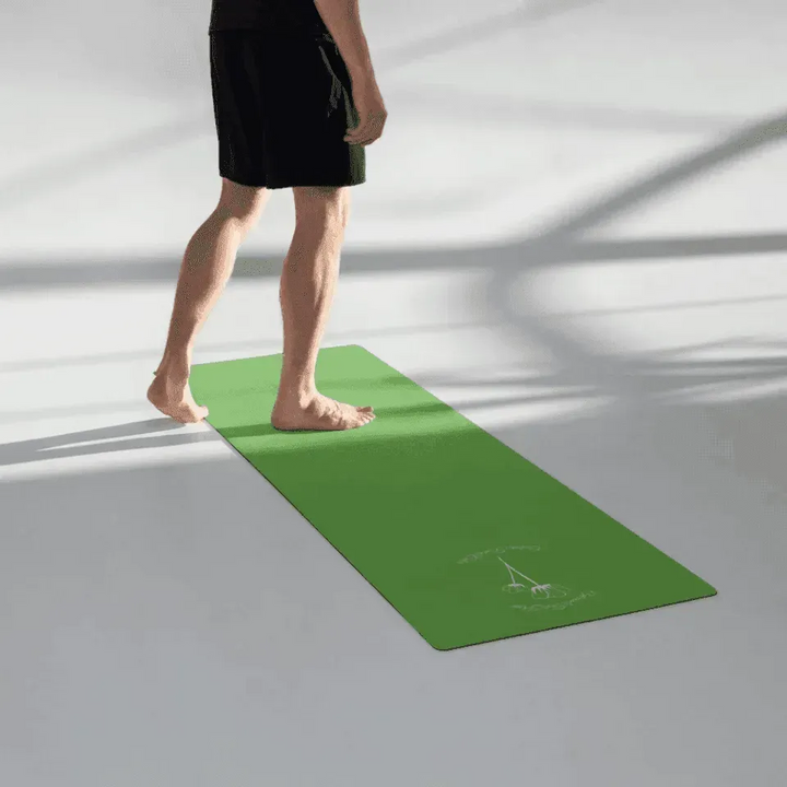 Custom Yoga Mat - Flowers Line Art - ARTFULANE