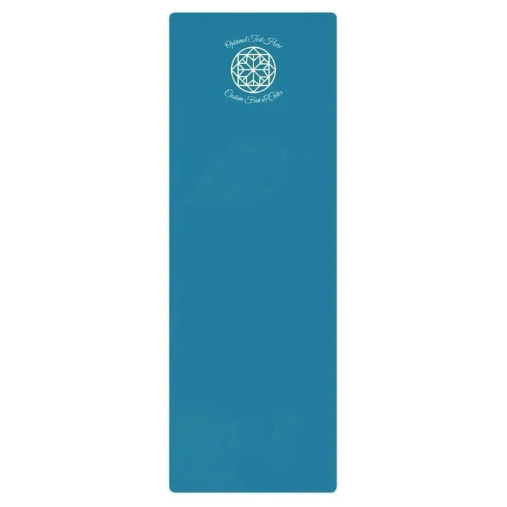 Custom Geometric Circle Line Art Yoga Mat - ARTFULANE