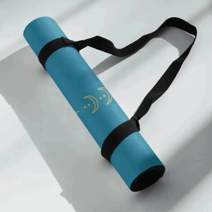 Custom Yoga Mat - Golden Lotus Flower - ARTFULANE