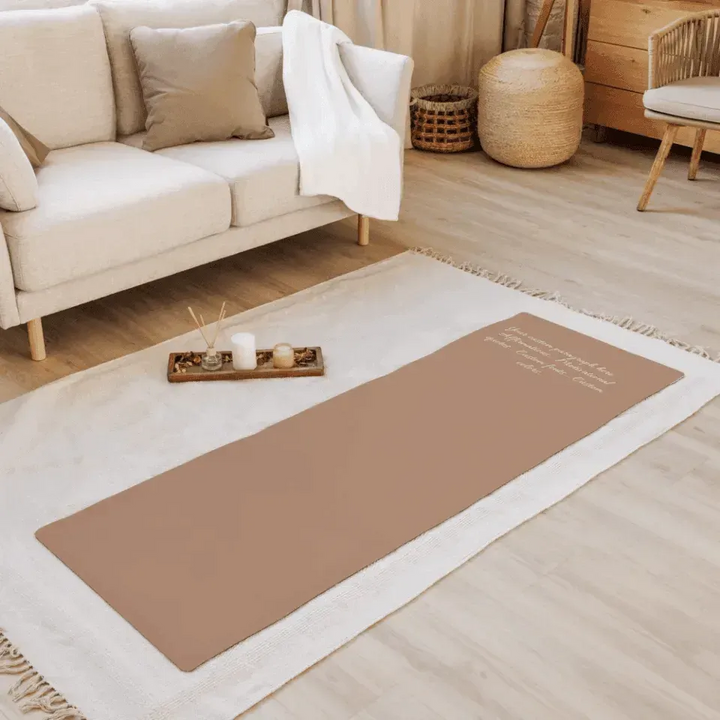 Custom Yoga Mat - Paragraph Text - ARTFULANE