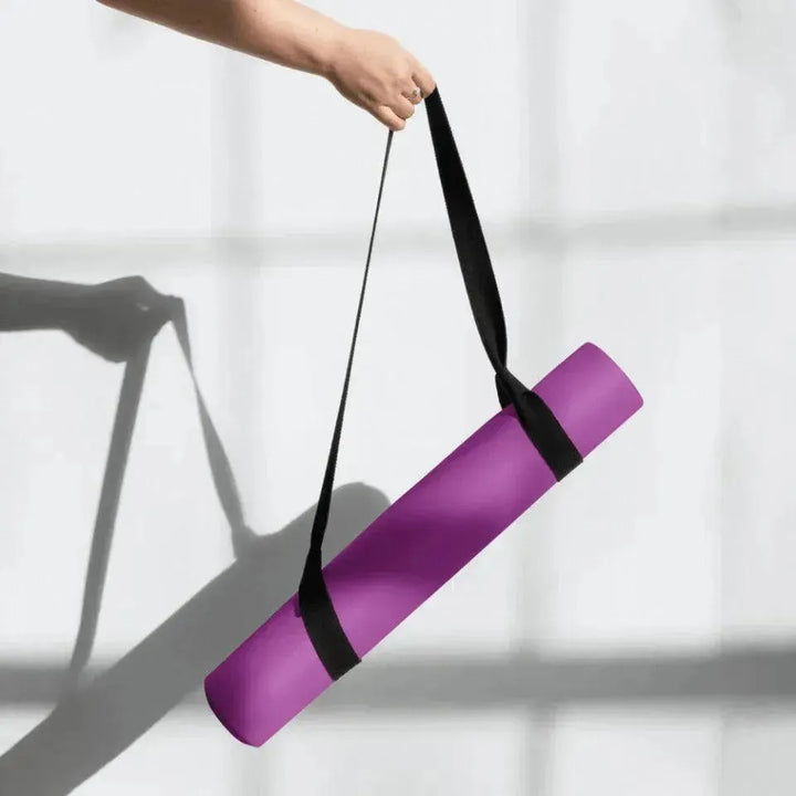 Custom Yoga Mat - Spiral Text - ARTFULANE