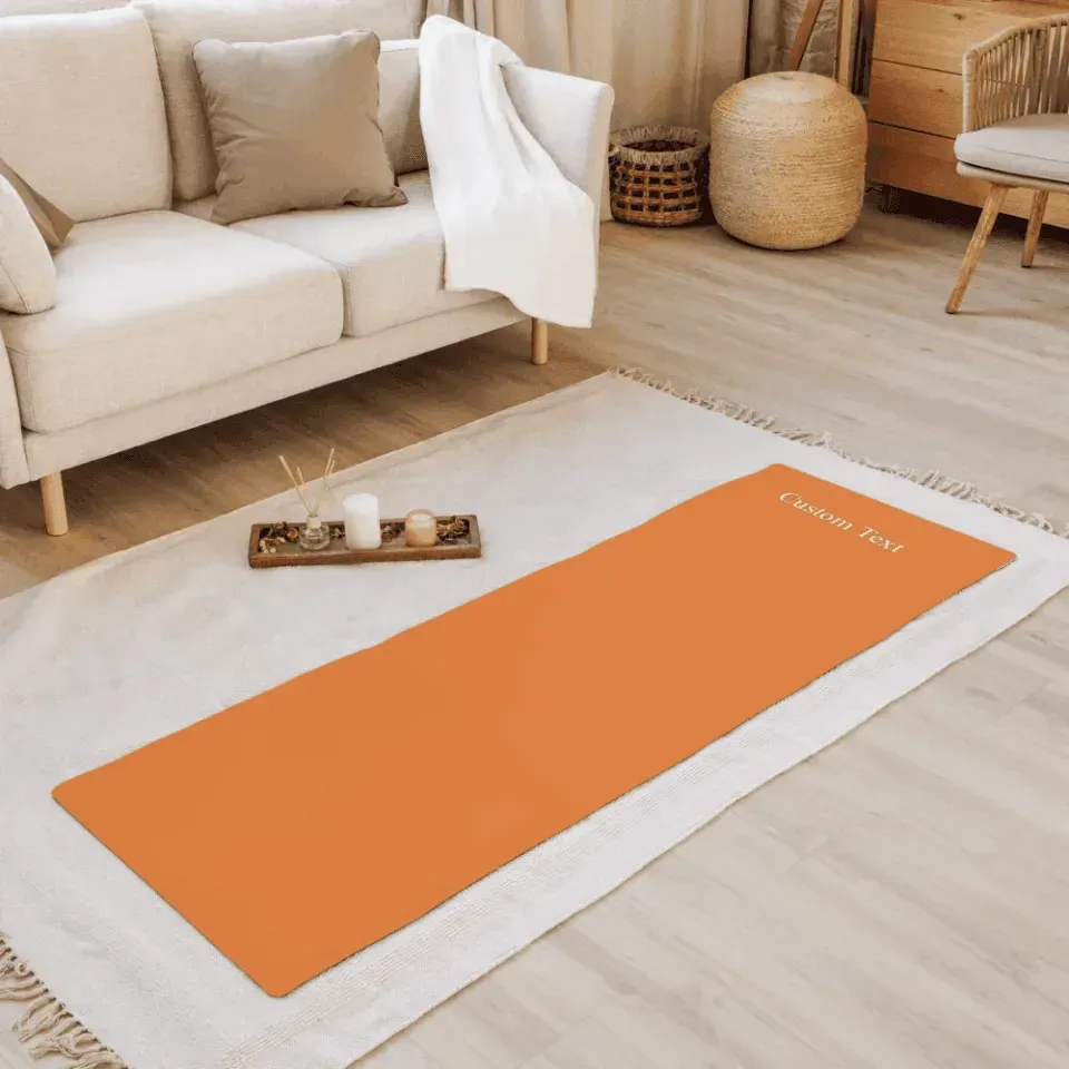 Custom Yoga Mat - Text - ARTFULANE